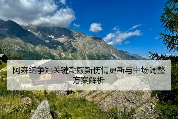 阿森纳争冠关键期赖斯伤情更新与中场调整方案解析